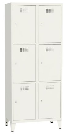 Sus 423 W metal wardrobe, width 800 mm - 8