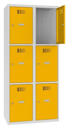 Sus 423 W metal wardrobe, width 800 mm - 6