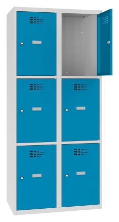 Sus 423 W metal wardrobe, width 800 mm - 4