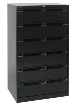 BISLEY DF6 metal three-row filing cabinet - 4