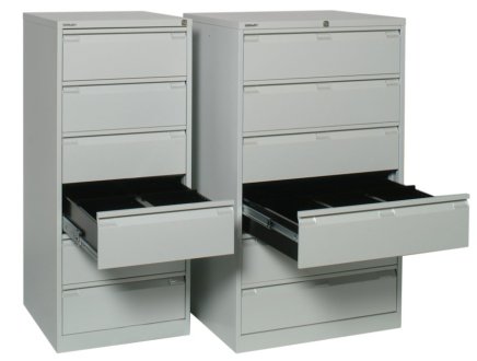 BISLEY DF6 metal three-row filing cabinet