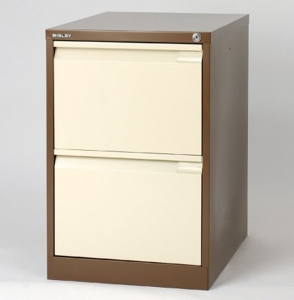 File cabinet A4 metal Bisley BS2E/FLS - set with dividers - 2