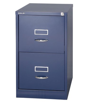 File cabinet A4 metal Bisley BS2E/FLS - set with dividers - 8