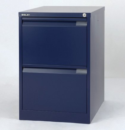 File cabinet A4 metal Bisley BS2E/FLS - set with dividers - 3