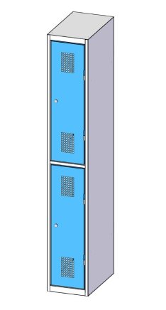 Divided wardrobe XS32-18P - 3