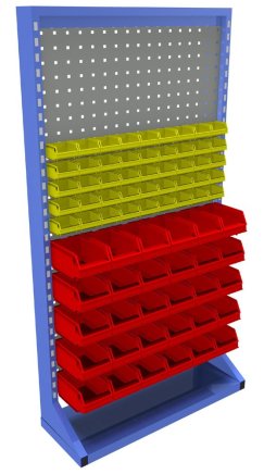 Stationary one-sided panel with equipment PSZ_13_A_VAR_3