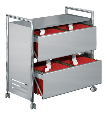 Trolley for hanging pocket files 3132