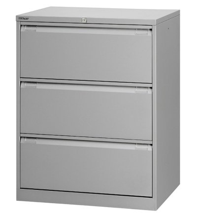 Bisley DF3 double-row metal filing cabinet - 4