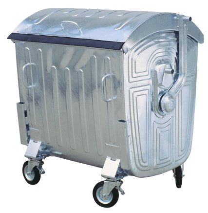 Hot-dip galvanized container 1100 l type 1132