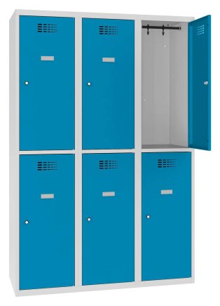 Sus 432 W metal wardrobe, width 1200 mm - 3