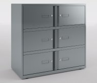 Bisley Essentials Box Cabinet 1000 x 800/1000 x 470mm