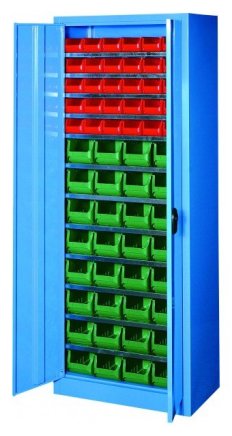 Cabinet with plastic boxes UK2-B21 - 2