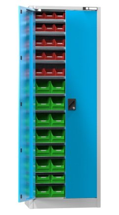 Cabinet with plastic boxes UK2-B21