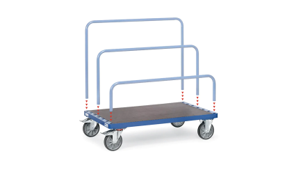 Board material trolley 4463, 4465 (2 models) without supports