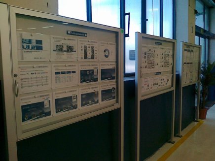 DM80 double-sided single-wing display case, depth 80 mm (6 models) - 3