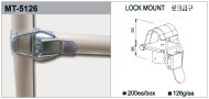 Pipe connecting hook with lock MT-5126