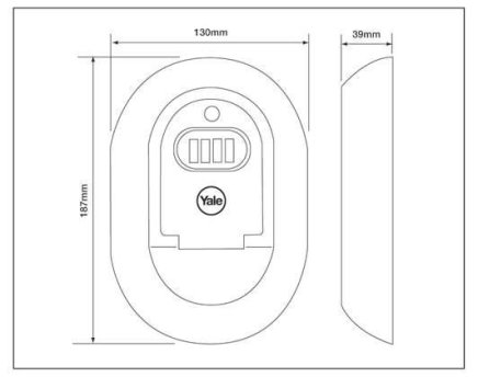 Key safe YALE Y500/187/1 DEPOSIT - 4