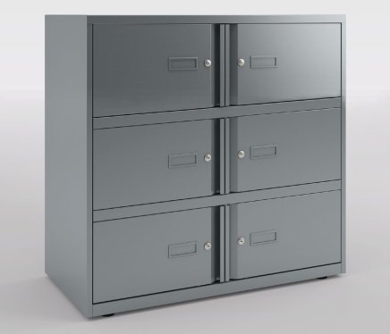 Bisley Essentials YELD1010 Lockable Box Cabinet