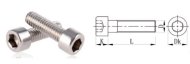 Screw with cylindrical head KDC-6x10