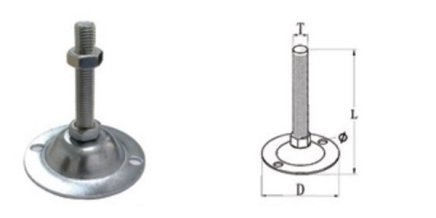 Set screw with fixing K-1209E-M8