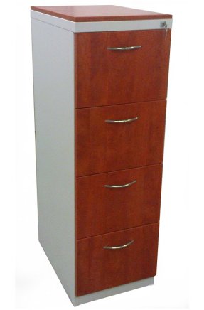 Metal filing cabinet with wooden fronts REG 44 Lamino - 3