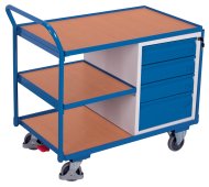 Workshop trolley with shelves and drawers type sw-600.605