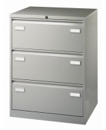 Bisley CDF3 double row filing cabinet