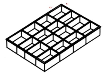 Plastic insert 225P5 - 2